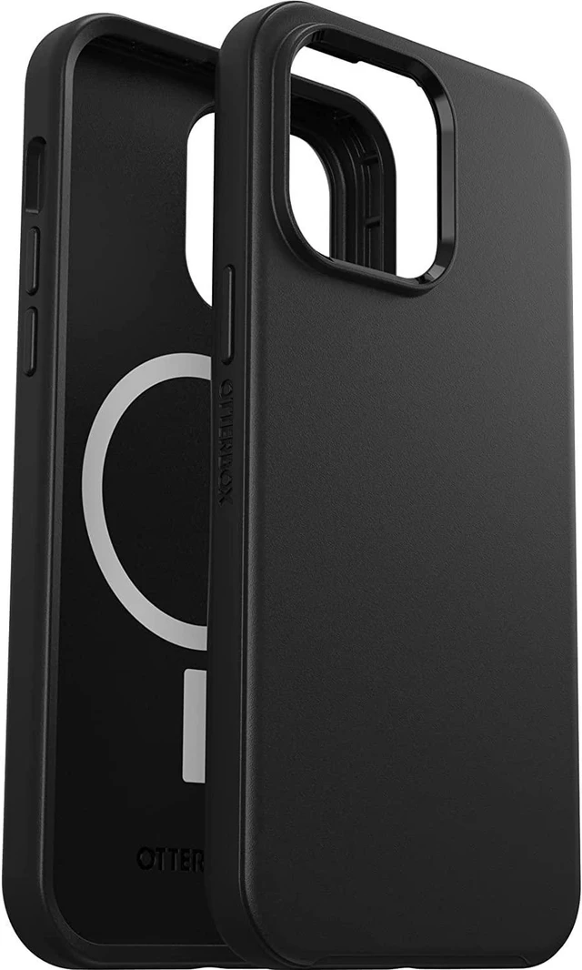 Alt view image 4 of 4 - OtterBox SYMMETRY SERIES+ Case with MagSafe for iPhone 14 Pro Max - Black