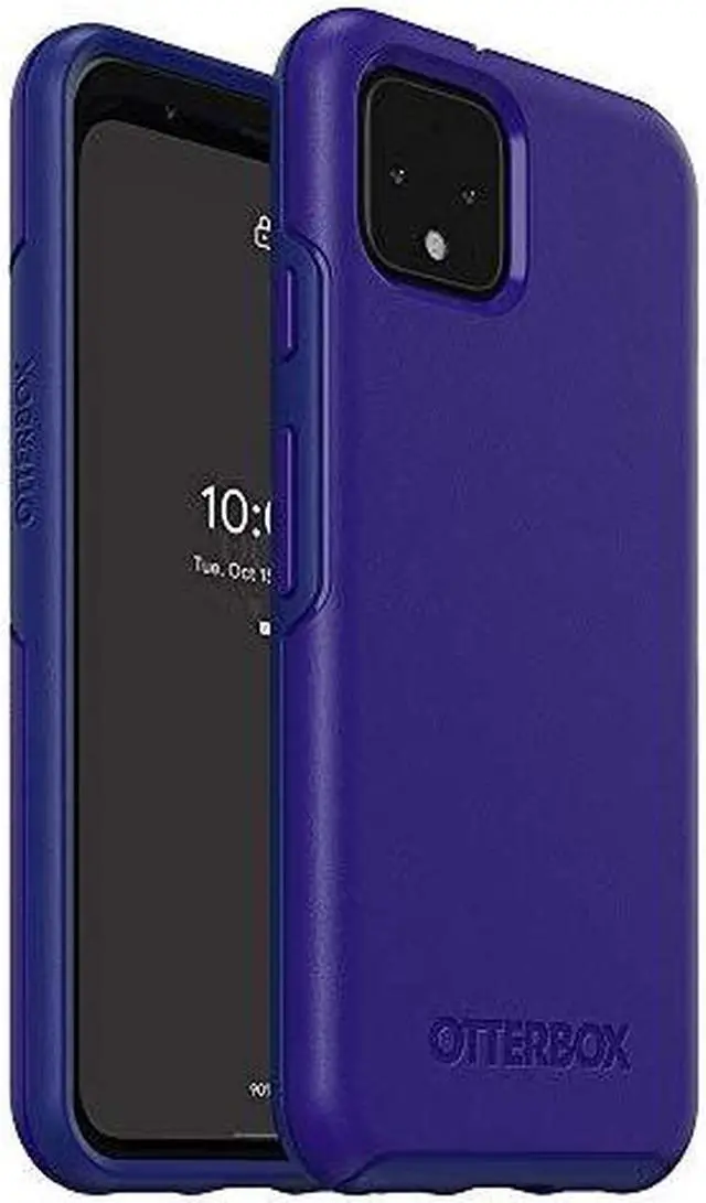 Alt view image 5 of 5 - OtterBox Symmetry Series Case for Google Pixel 4 - Sapphire Secret Blue