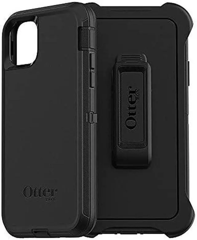 Alt view image 4 of 4 - OtterBox DEFENDER SERIES Case for iPhone 11 Pro Max - Black