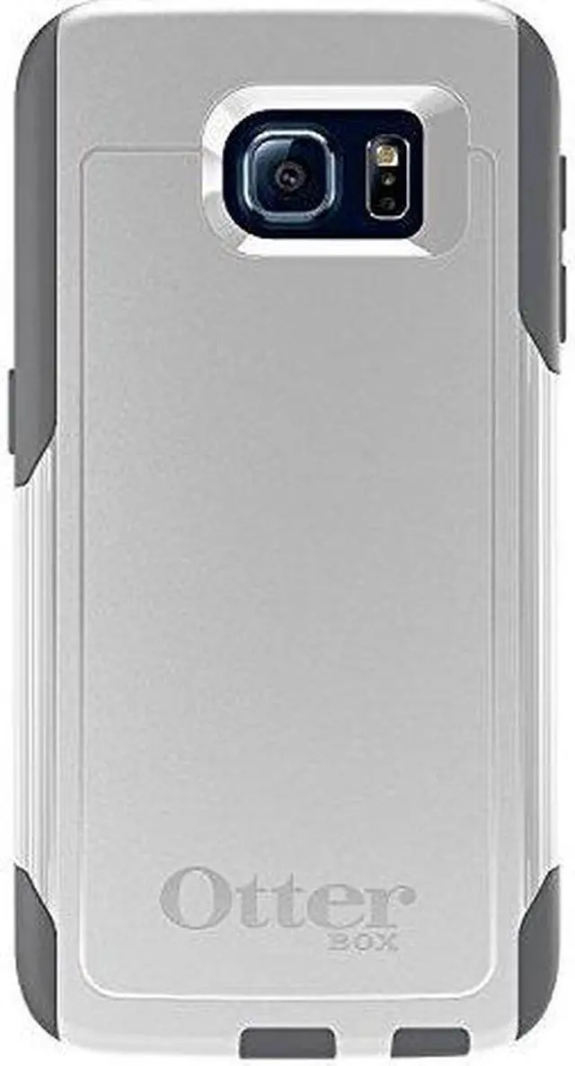 Alt view image 6 of 6 - OtterBox Commuter Smartphone Case - For Galaxy S6 Smartphone - Glacier - Smooth - Silicone, Polycarbonate