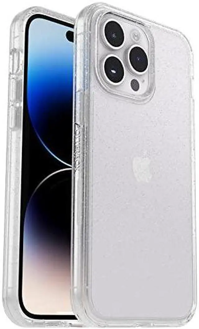 Alt view image 2 of 4 - OtterBox SYMMETRY SERIES Clear Case for iPhone 14 Pro Max - Stardust Glitter