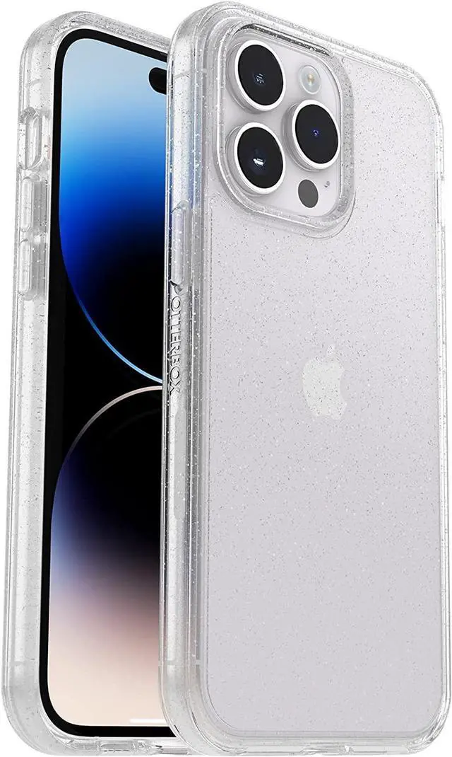 Alt view image 3 of 4 - OtterBox SYMMETRY SERIES Clear Case for iPhone 14 Pro Max - Stardust Glitter