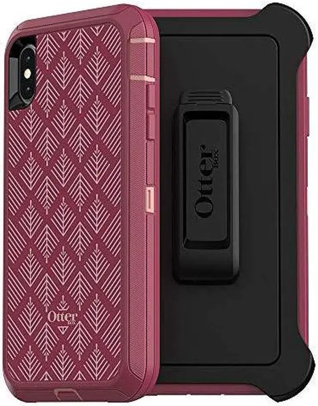 Alt view image 5 of 5 - OtterBox DEFENDER SERIES Case & Holster for iPhone Xs Max (ONLY) - Happa