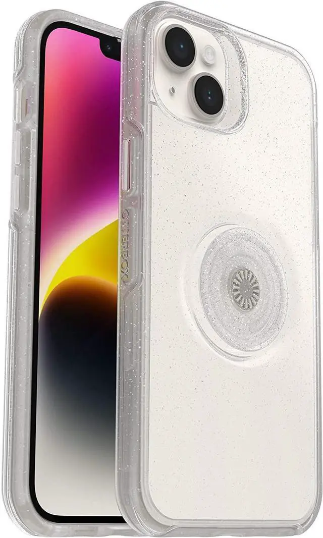 Alt view image 4 of 5 - OtterBox Otter + Pop Symmetry Series Case for iPhone 14 Plus - Stardust Pop