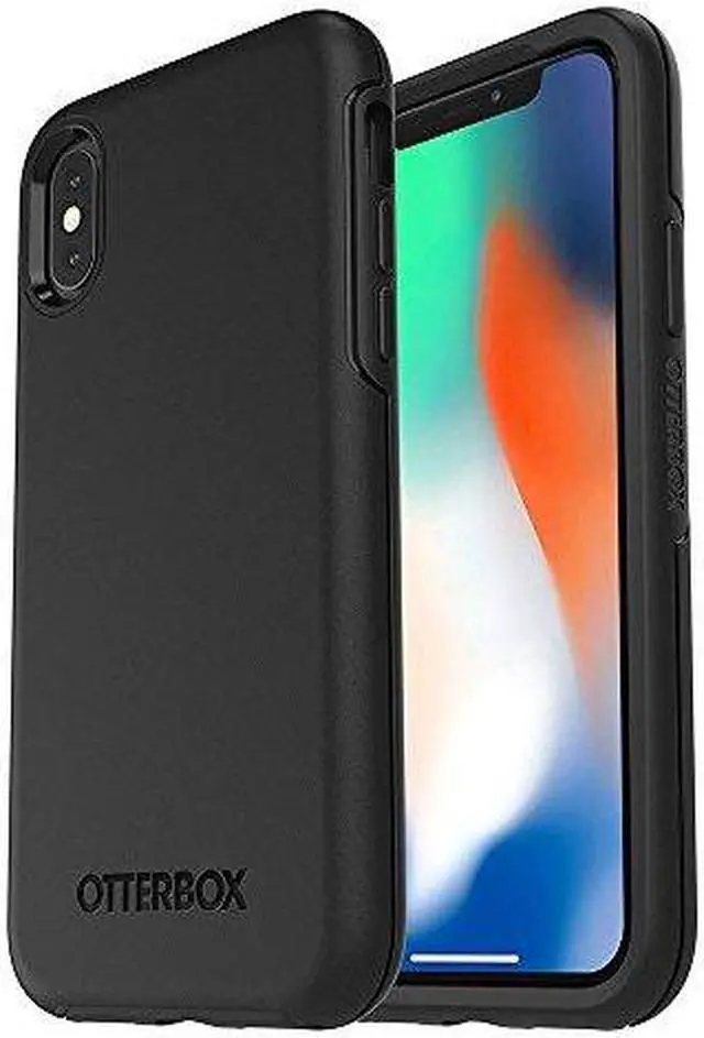 Alt view image 5 of 5 - OtterBox SYMMETRY SERIES Case for Apple iPhone X / Apple iPhone XS - Black
