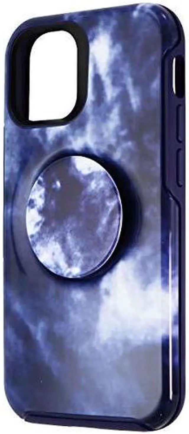 Alt view image 2 of 3 - OtterBox + POP Case for Apple iPhone 12 Mini - Dye Hard Blue