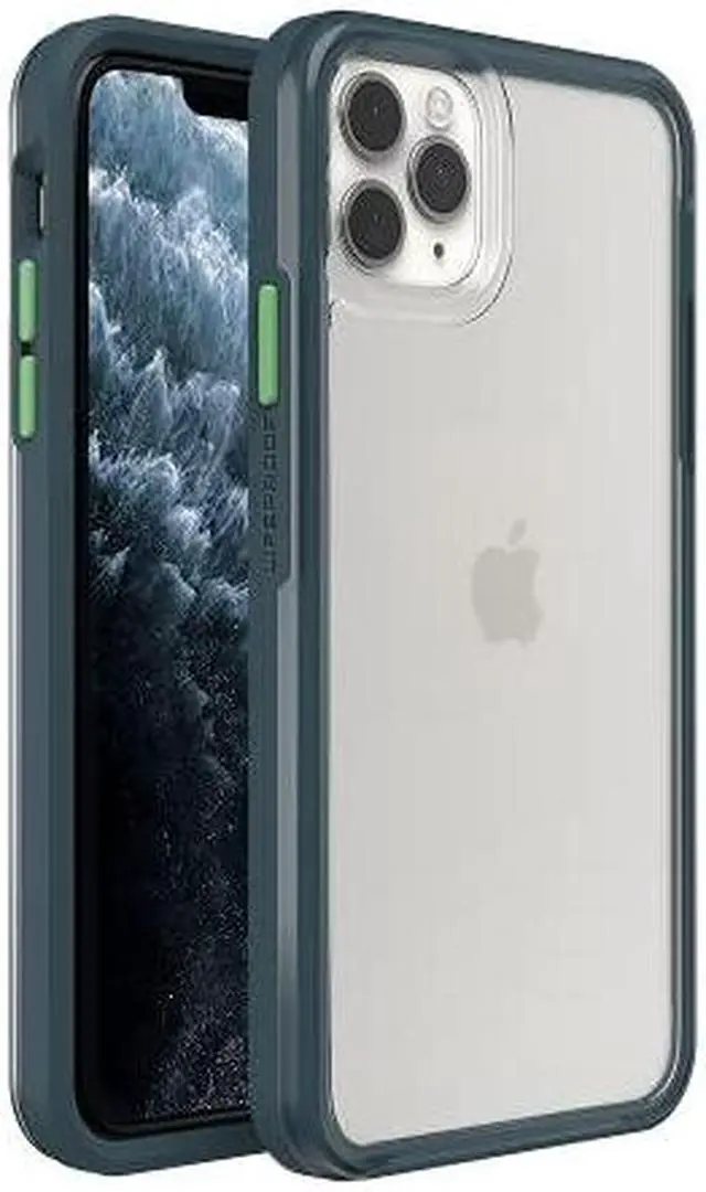 Alt view image 4 of 4 - LifeProof SEE SERIES Case for iPhone 11 Pro Max - Oh Buoy (Clear/Green/Blue)