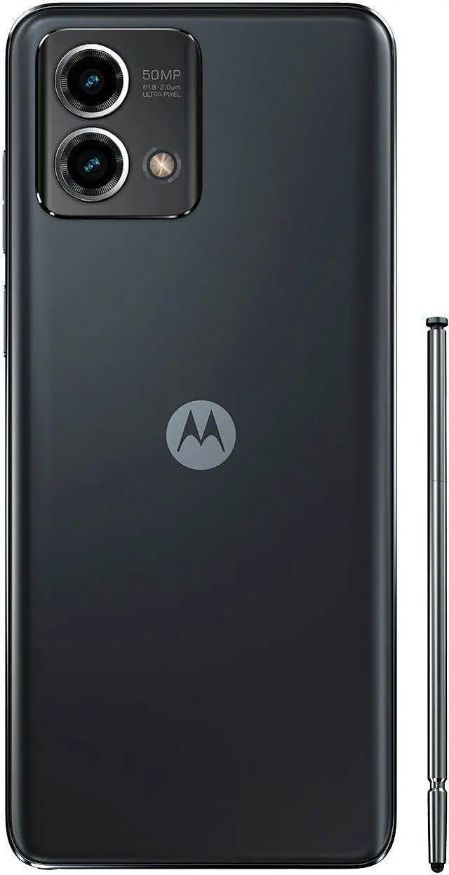 Alt view image 3 of 3 - Motorola Moto G Stylus 5G (2023) 128GB (Cricket Locked) - Cosmic Black