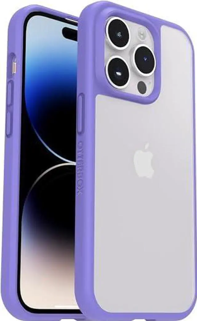 Alt view image 2 of 3 - OtterBox REACT SERIES Case for Apple iPhone 14 Pro Max - Purplexing