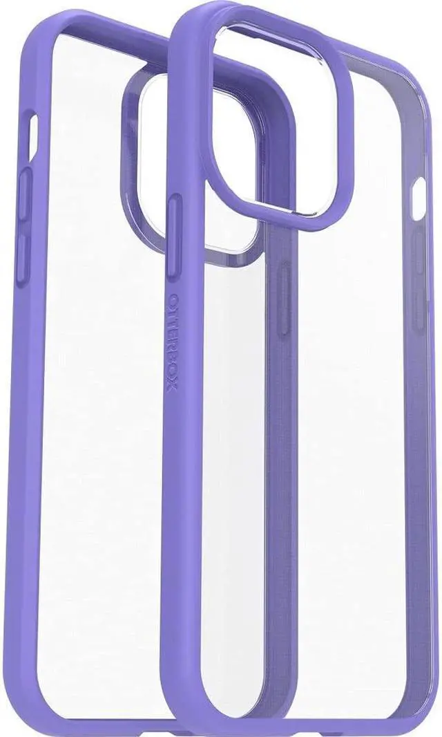 Alt view image 3 of 3 - OtterBox REACT SERIES Case for Apple iPhone 14 Pro Max - Purplexing