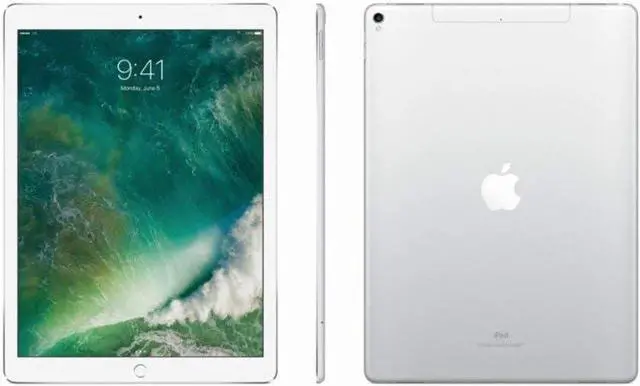 Alt view image 5 of 6 - Apple iPad Pro 10.5" with ( Wi-Fi + Cellular ) - 2017 Model - 64GB, Silver