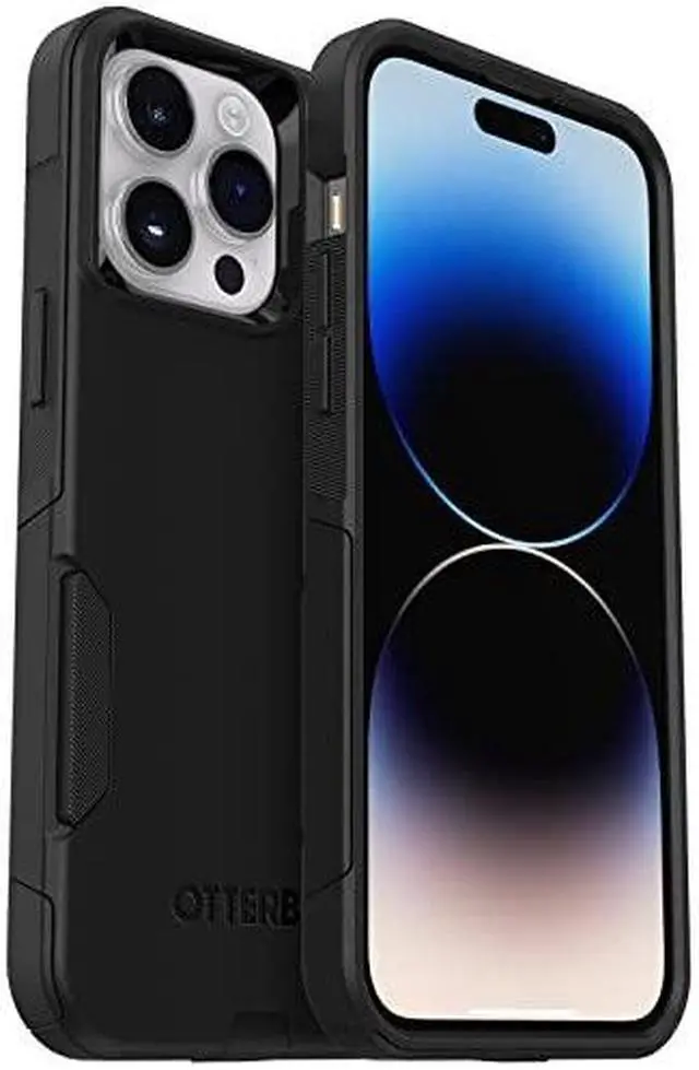 Alt view image 2 of 3 - OtterBox COMMUTER SERIES Case for Apple iPhone 14 Pro Max - Black