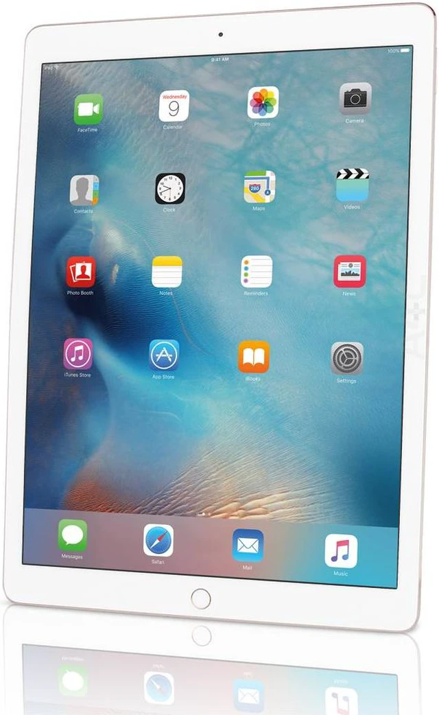Alt view image 7 of 8 - Apple iPad Pro 128 GB Tablet - 12.9" - Retina Display - Wireless LAN - Apple A9X - Silver - iOS 9 - Slate - 2732 x 2048 Multi-touch Screen 4:3 Display - Bluetooth - Imagination Technologies ...