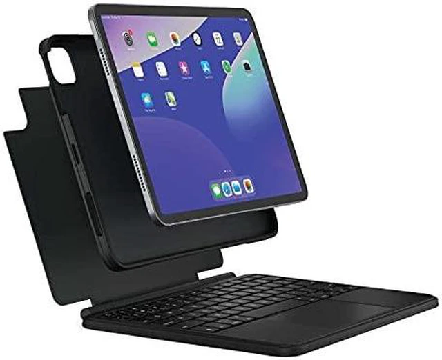 Alt view image 3 of 8 - Brydge Air MAX+ Bluetooth Keyboard for iPad Pro 11-in 3rd/2nd Gen & Air 4th Gen