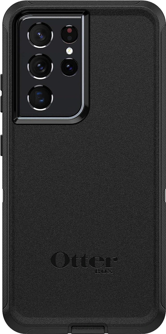 Alt view image 5 of 8 - OtterBox Defender Series Case for Samsung Galaxy S21 Ultra (5G) - Black