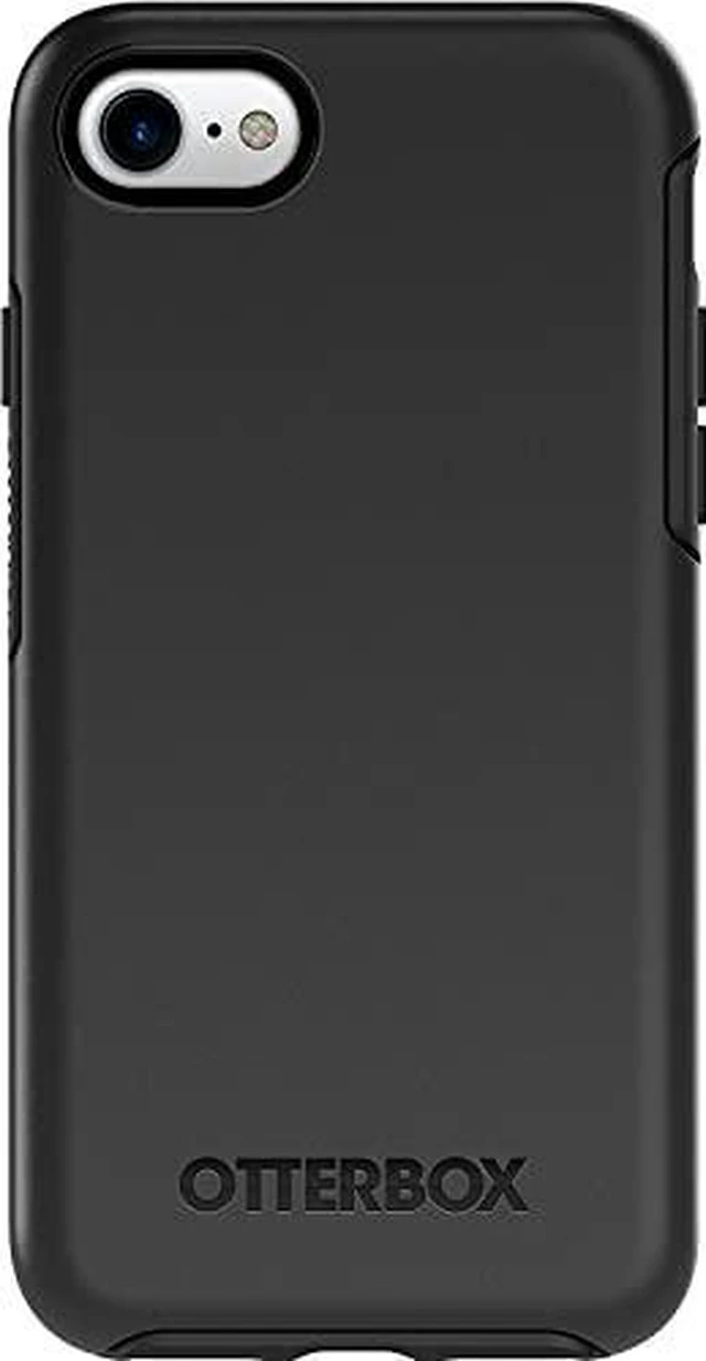 Alt view image 2 of 4 - OtterBox SYMMETRY SERIES Case for iPhone SE (2nd gen) and iPhone 8/7 - Black