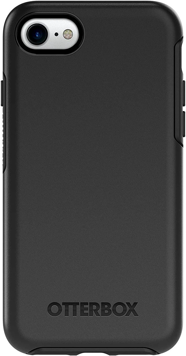 Main image of OtterBox SYMMETRY SERIES Case for iPhone SE (2nd gen) and iPhone 8/7 - Black