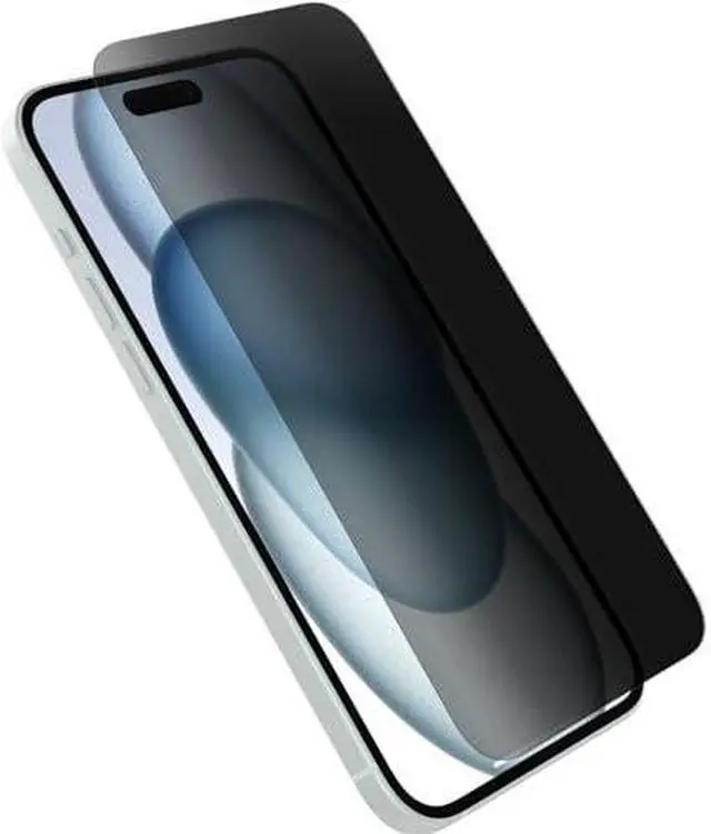 Alt view image 4 of 4 - OtterBox Premium Pro Glass Privacy Guard iPhone 15 Plus Screen Protector - Clear