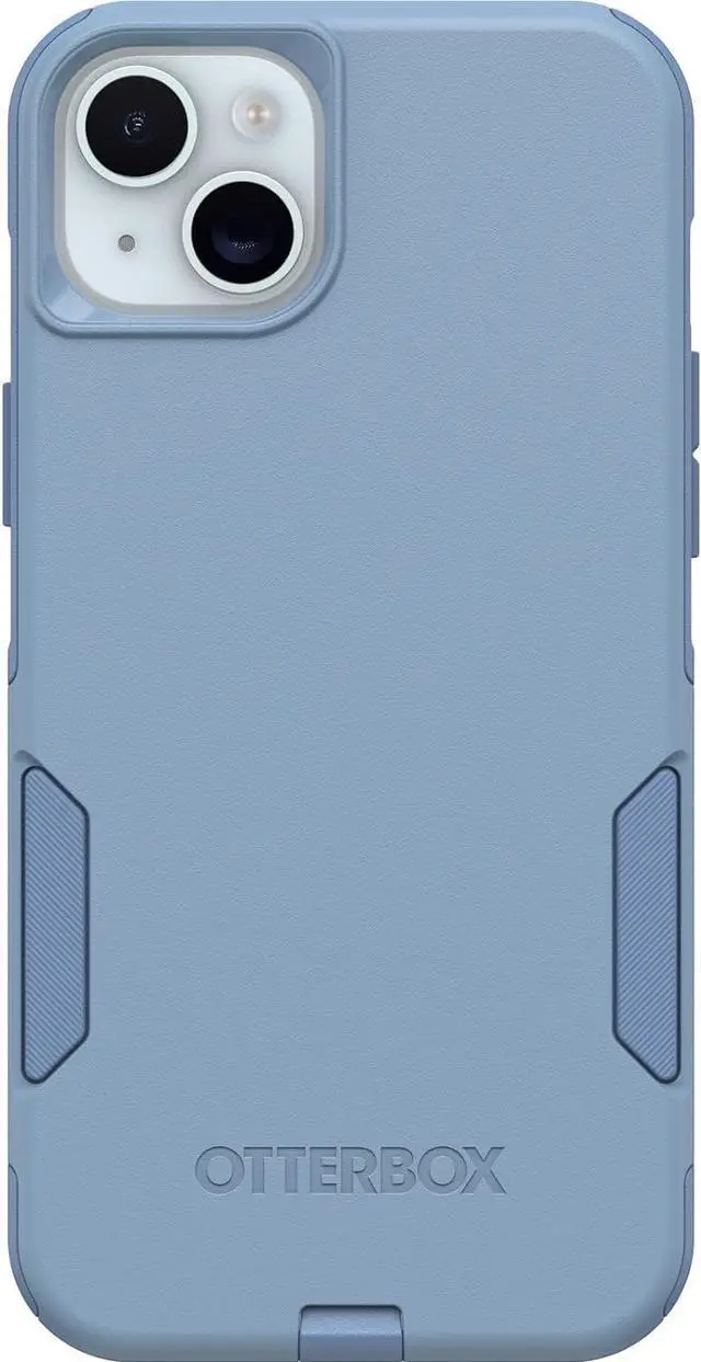 Alt view image 4 of 4 - OtterBox COMMUTER SERIES Case for Apple iPhone 15 Plus - Crisp Denim (Blue)