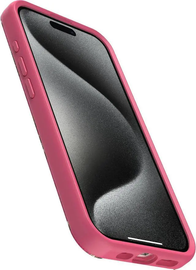 Alt view image 2 of 3 - OtterBox SYMMETRY SERIES Case for iPhone 15 Pro - Realtree Flamingo Pink (Camo)