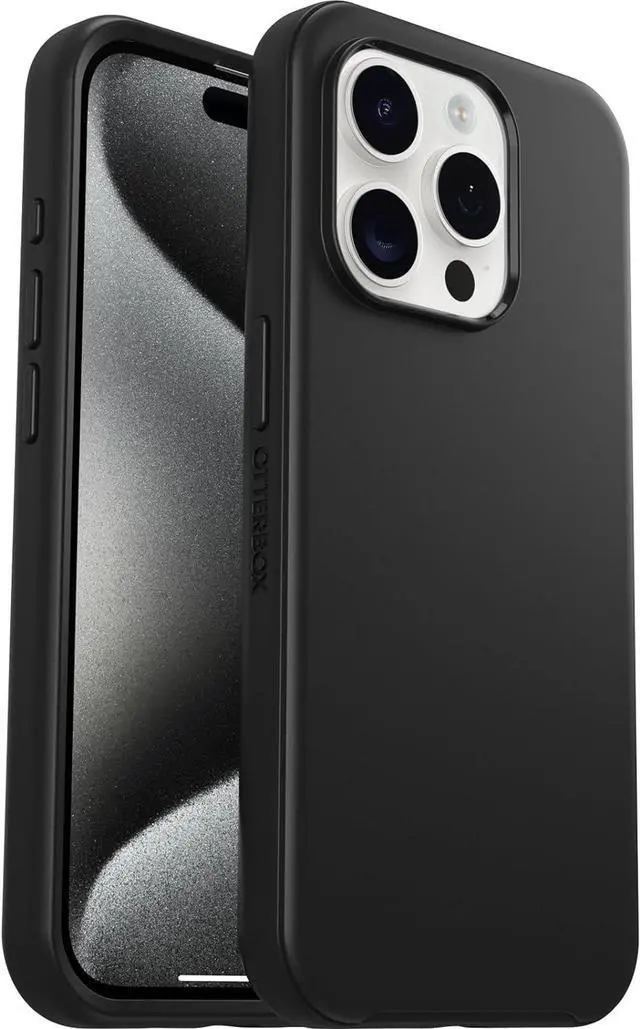 Main image of OtterBox SYMMETRY SERIES Case for Apple iPhone 15 Pro - Black