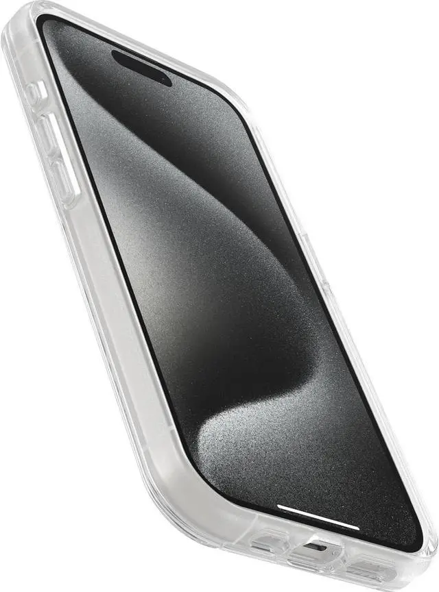 Alt view image 2 of 3 - OtterBox SYMMETRY SERIES Case for Apple iPhone 15 Pro - Clear