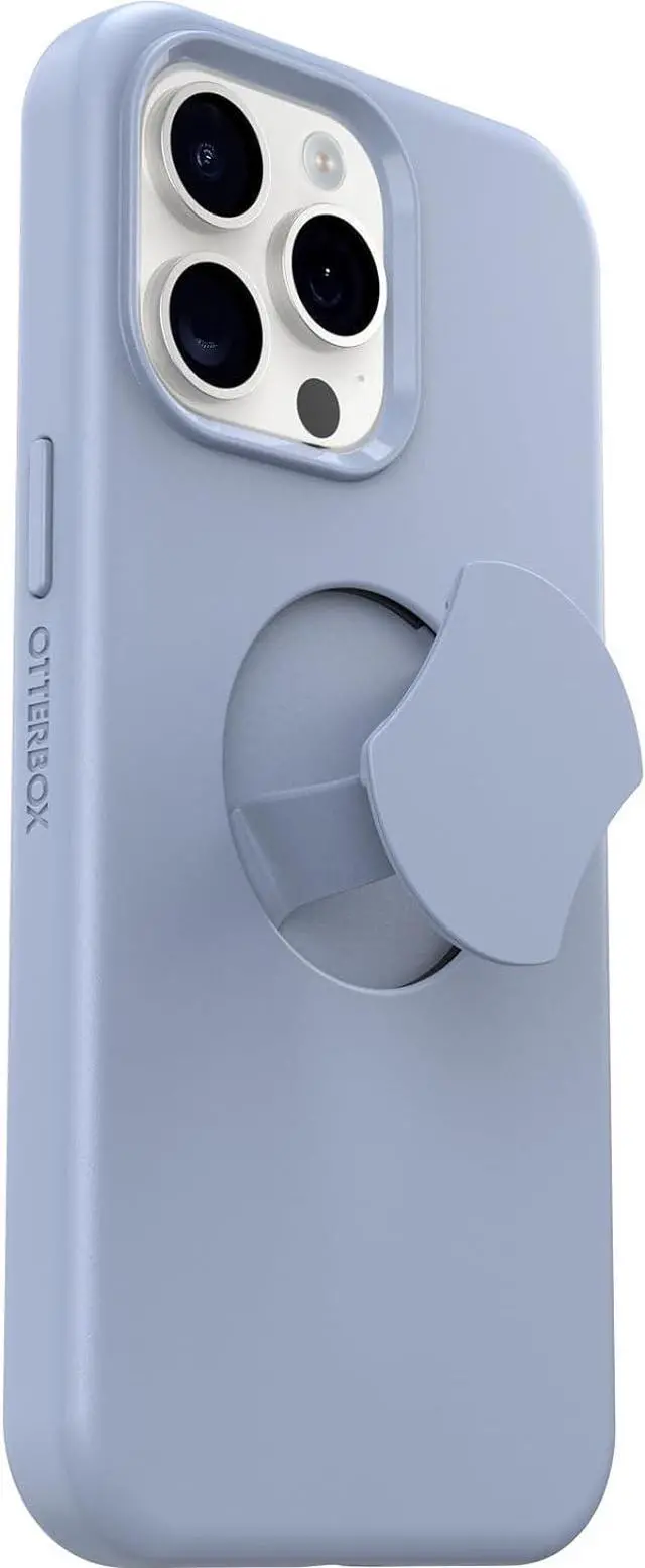 Alt view image 3 of 3 - OtterBox OtterGrip SYMMETRY SERIES Case for Apple iPhone 15 Pro Max - You Do Blue