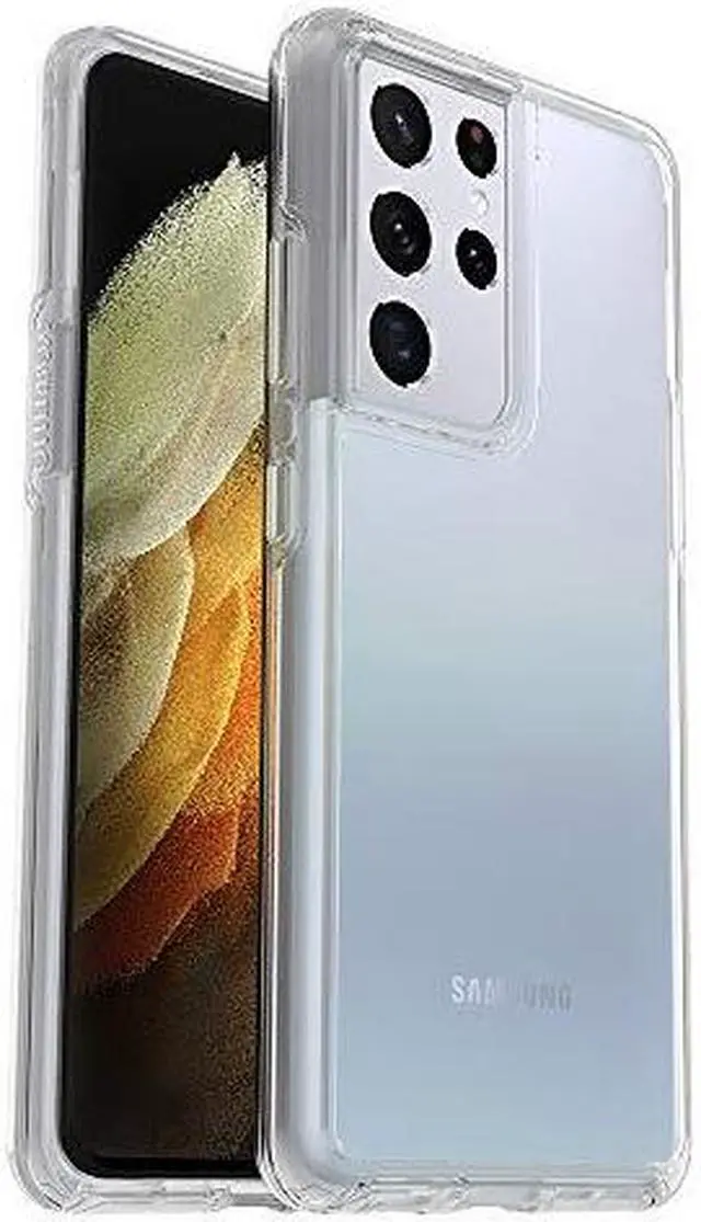 Alt view image 3 of 4 - OtterBox Symmetry Series Case for Samsung Galaxy S21 Ultra 5G - Clear