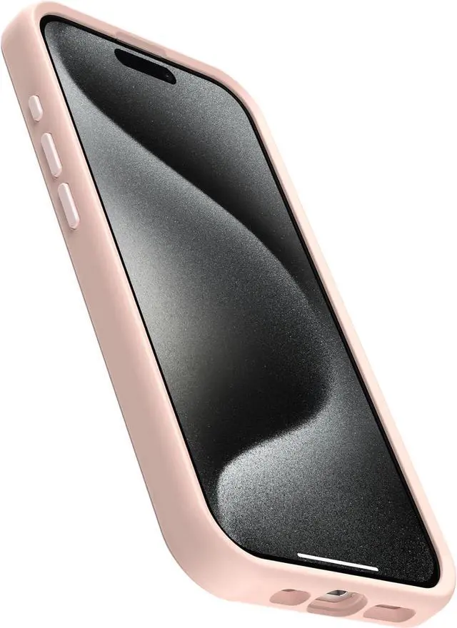 Alt view image 2 of 3 - OtterBox SYMMETRY SERIES Case for iPhone 15 Pro - Ballet Shoes (Pink)