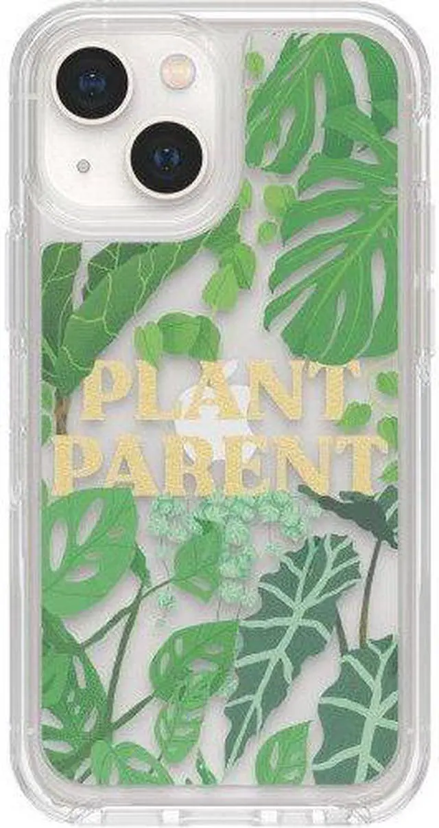 Alt view image 2 of 4 - OtterBox SYMMETRY SERIES Antimicrobial Case for iPhone 13 Mini - Plant Parent