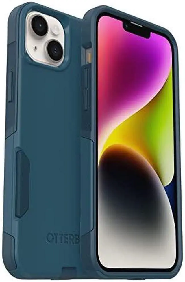 Alt view image 2 of 4 - OtterBox COMMUTER SERIES Case for Apple iPhone 14 Plus - Don't Be Blue