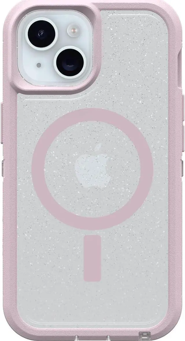 Alt view image 2 of 2 - OtterBox DEFENDER SERIES XT Clear Case for iPhone 15 Pro - Starry Mountain (Clear / Stardust)