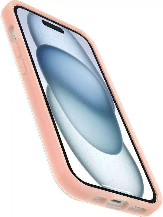 Alt view image 2 of 3 - OtterBox SYMMETRY SERIES Case for Apple iPhone 15, 14, & 13 - Peachy Bloom