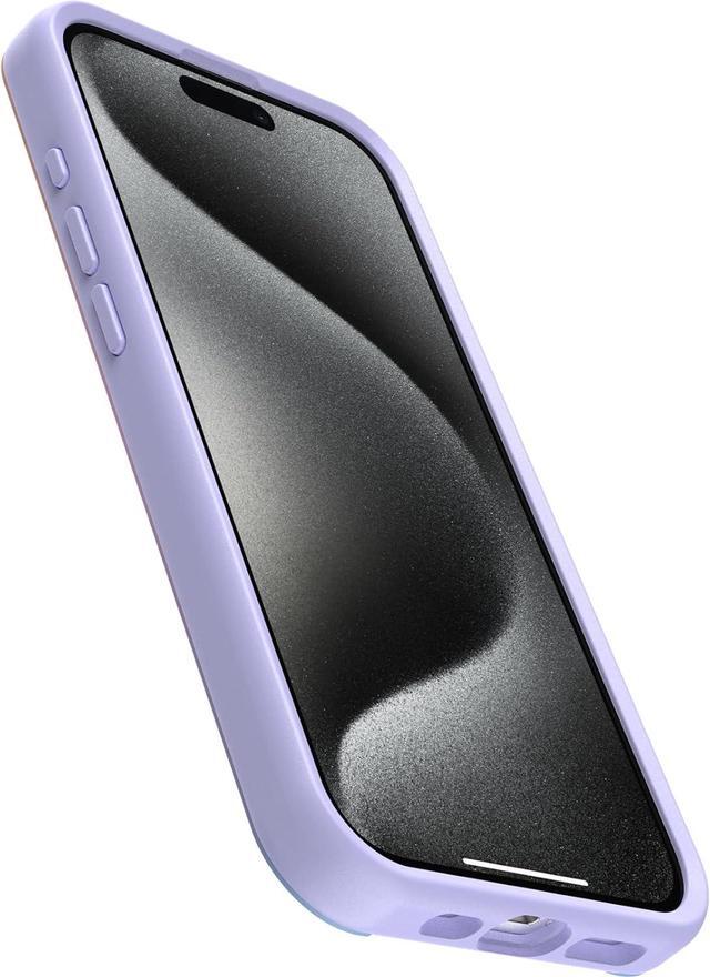 Alt view image 2 of 3 - OtterBox SYMMETRY SERIES MagSafe Case for iPhone 15 Pro - Soft Sunset (Purple)