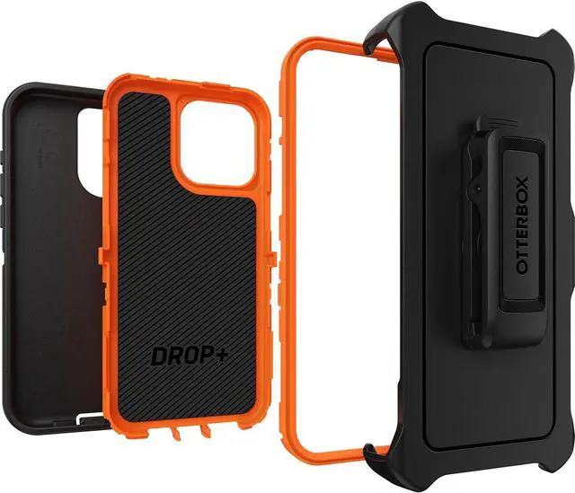 Alt view image 3 of 4 - OtterBox DEFENDER SERIES Case for iPhone 15 Pro - Realtree Blaze Edge (Camo Graphic)
