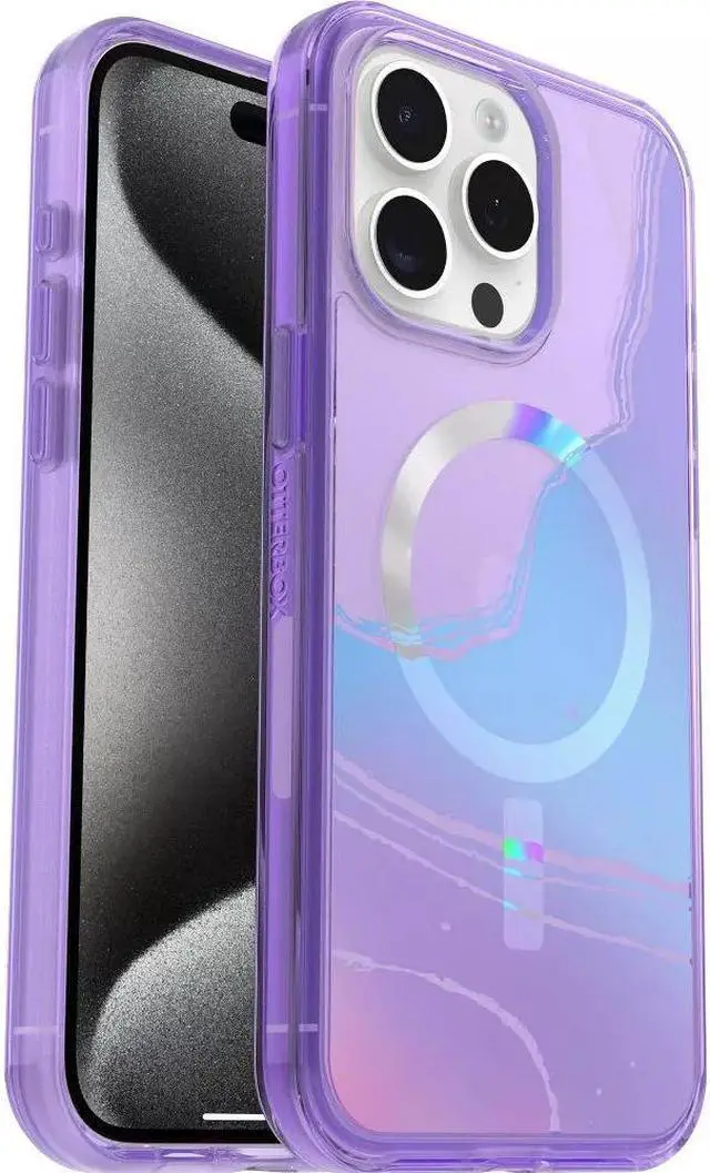 Alt view image 3 of 3 - OtterBox SYMMETRY SERIES Clear Case for iPhone 15 Pro Max - Galactic Dreaming