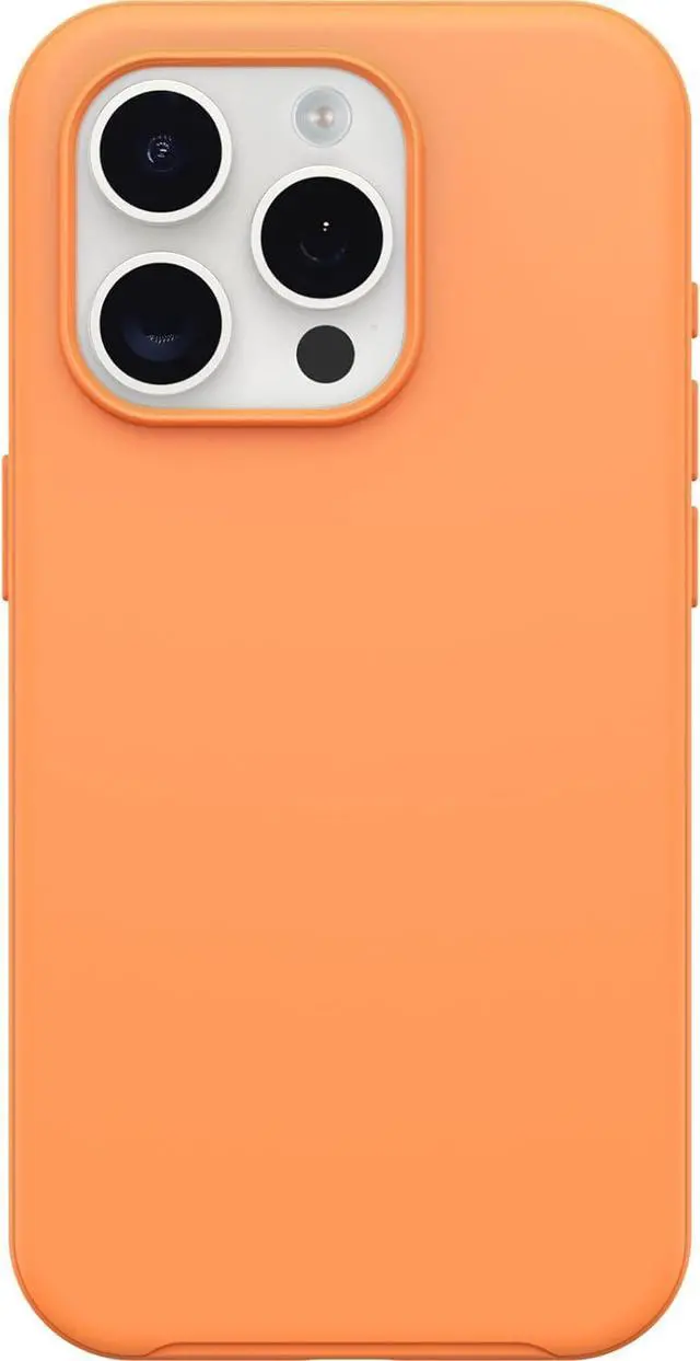 Alt view image 3 of 3 - OtterBox SYMMETRY SERIES Case for iPhone 15 Pro - Sunstone (Orange)