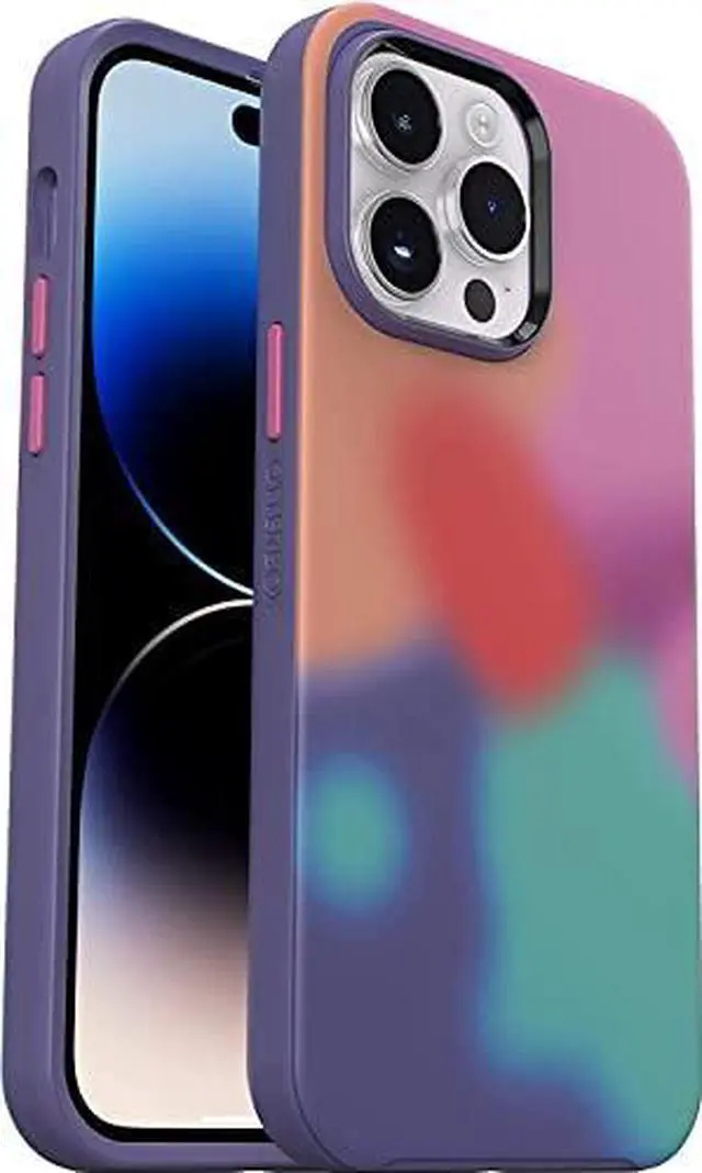 Alt view image 2 of 3 - OtterBox SYMMETRY SERIES+ Case with MagSafe for iPhone 14 Pro Max - Euphoria