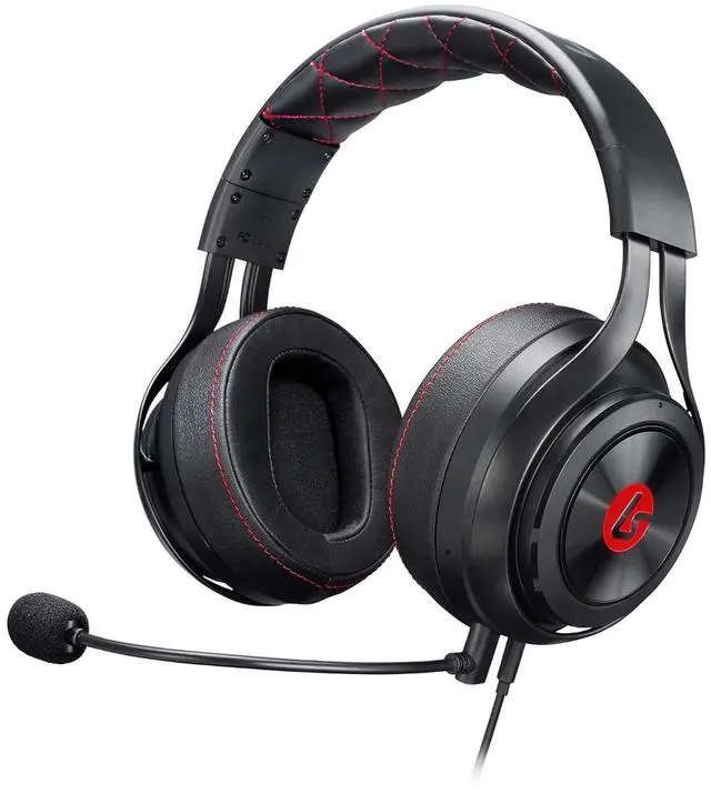 Alt view image 6 of 7 - LucidSound Wired Gaming Headset for PC, Xbox One, PS4, PS4 Pro, Nintendo Switch - Esports Edition - Black LS25BK