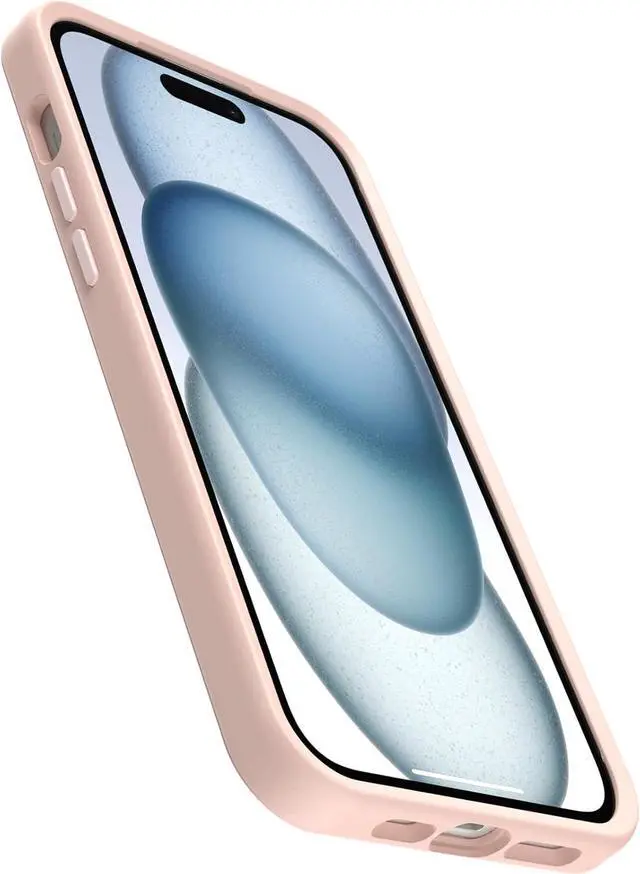Alt view image 2 of 3 - OtterBox SYMMETRY SERIES Case for iPhone 15 Plus - Ballet Shoes (Pink)
