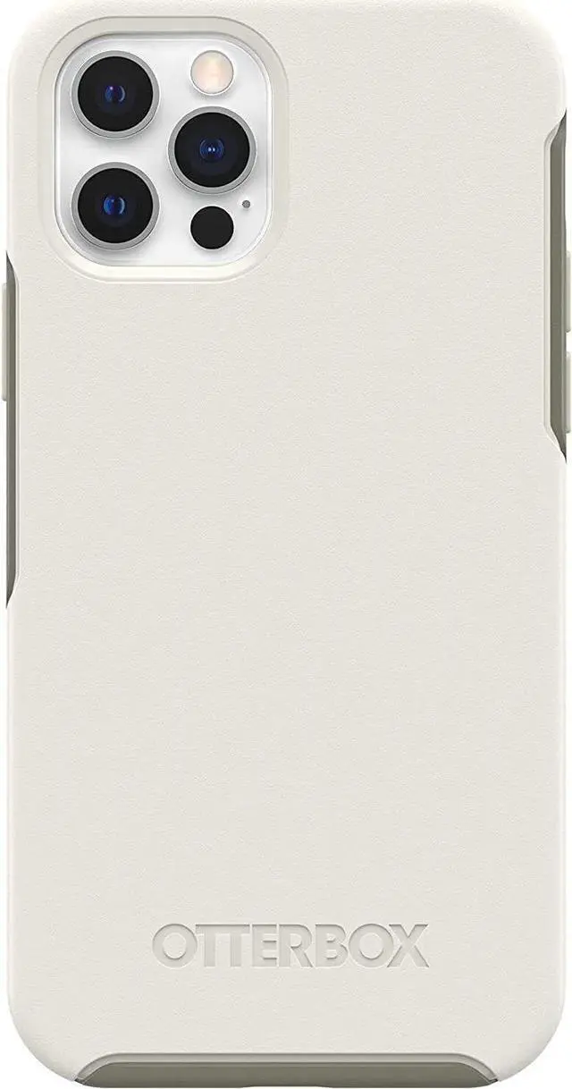 Alt view image 2 of 3 - OtterBox SYMMETRY SERIES+ Case with MagSafe for iPhone 12 / 12 Pro - White