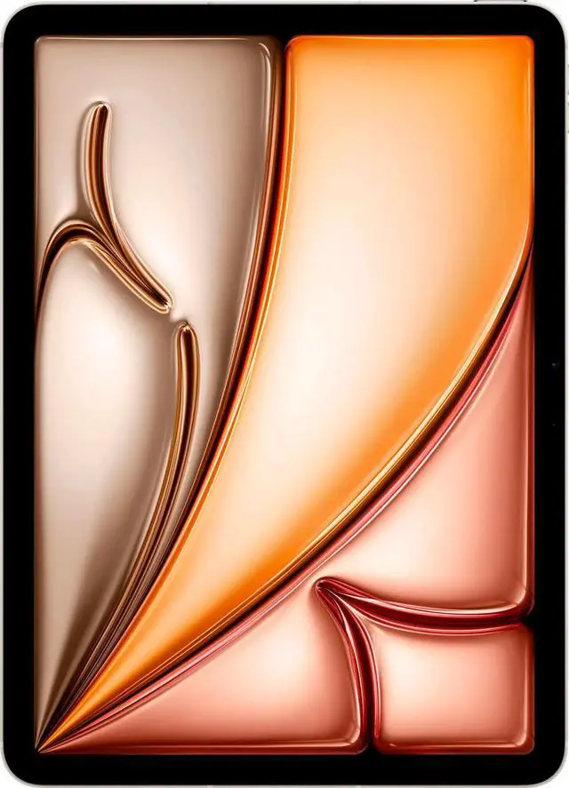 Alt view image 2 of 3 - Apple iPad Air (M2, 2024,11") 256GB (Wifi + LTE)(Unlocked) - Starlight