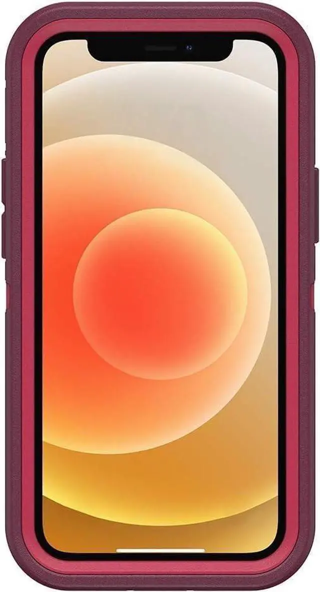 Alt view image 5 of 5 - OtterBox Defender Series Berry Potion Pink Case for iPhone 12 Mini 77-65354