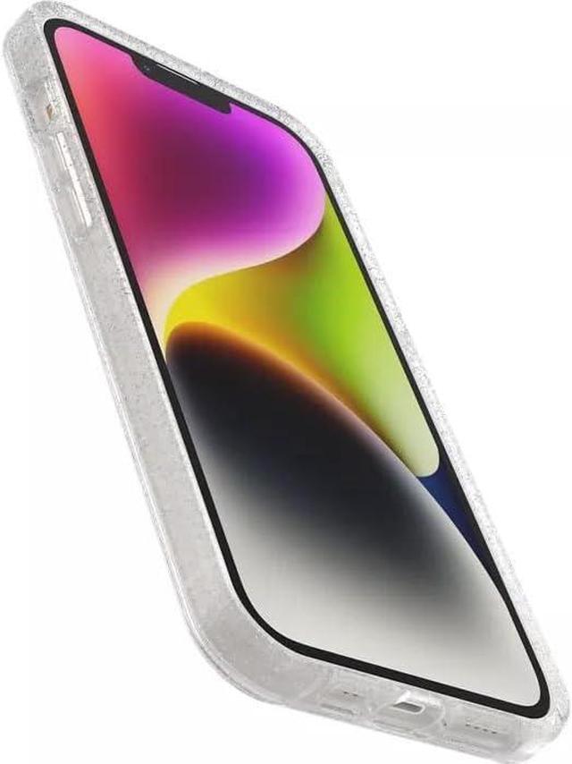 Alt view image 2 of 2 - OtterBox SYMMETRY SERIES Clear Case for iPhone 15 Plus and 14 Plus - Stardust (Clear Glitter)