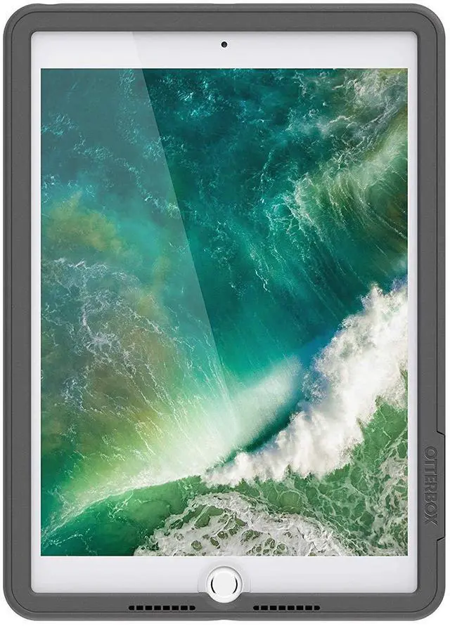 Alt view image 2 of 4 - OtterBox UNLIMITED SERIES Case for iPad 5th & 6th Gen w/ Screen Protector - Gray