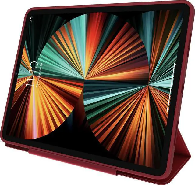 Alt view image 3 of 3 - OtterBox SYMMETRY SERIES 360 Elite Case for iPad Pro (12.9", 5th gen) - Harvard Red