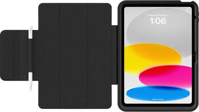 Alt view image 2 of 3 - OtterBox ACHIEVER SERIES Folio ST for iPad 10th Gen - Black  77-95555