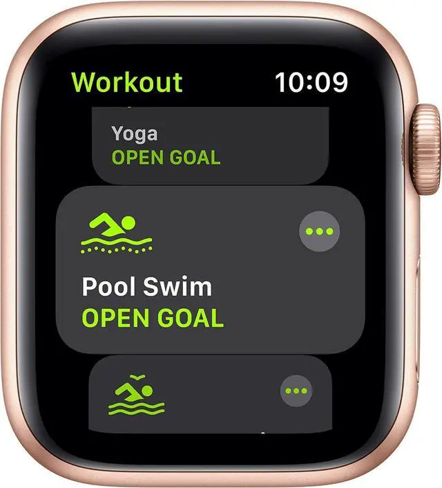 Alt view image 4 of 4 - Apple Watch SE Cell 40mm Gold Aluminum - Plum Sport Loop MYEC2LL/A