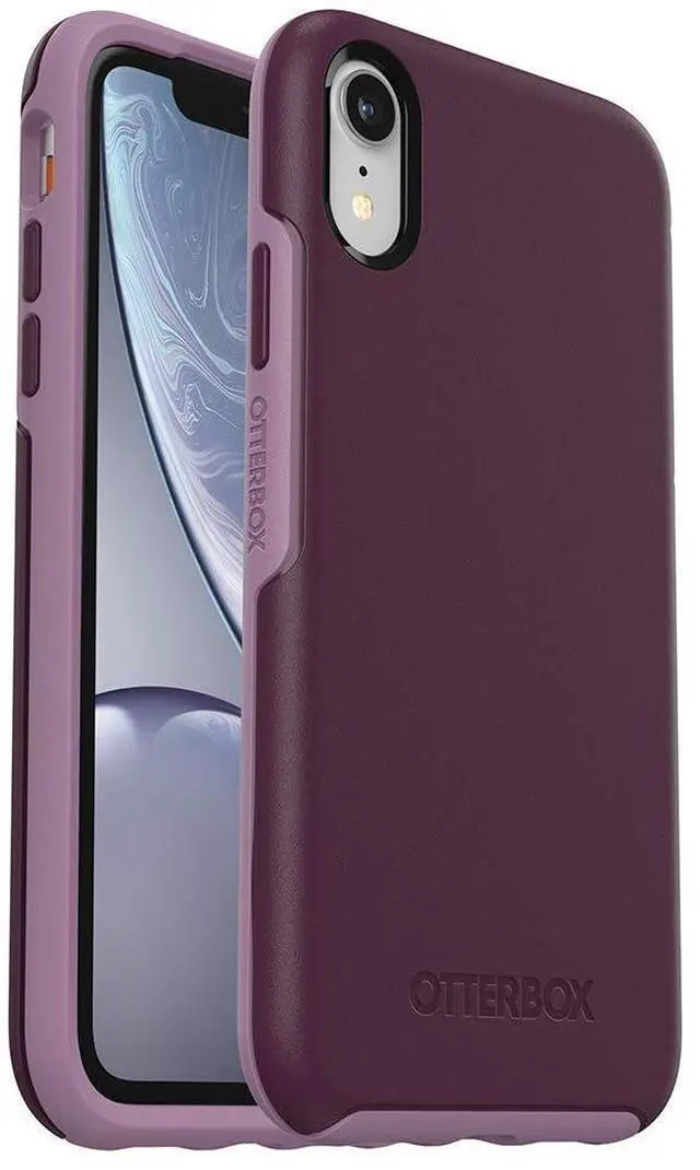 Alt view image 4 of 4 - OtterBox Symmetry Series Case for iPhone XR - Tonic Violet