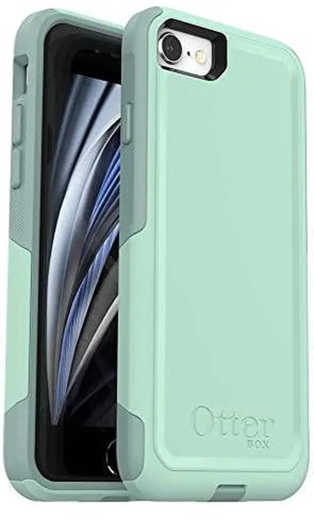 Alt view image 16 of 16 - OtterBox 77-56653 Commuter Series Case for iPhone SE (2nd gen) and iPhone 8/7 - Ocean Way (Aqua Sail/Aquifer)